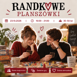 Randkowe Planszówki - 23.10.2026